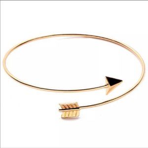 Gold Arrow Boho Wrap Festival Bracelet Bangle